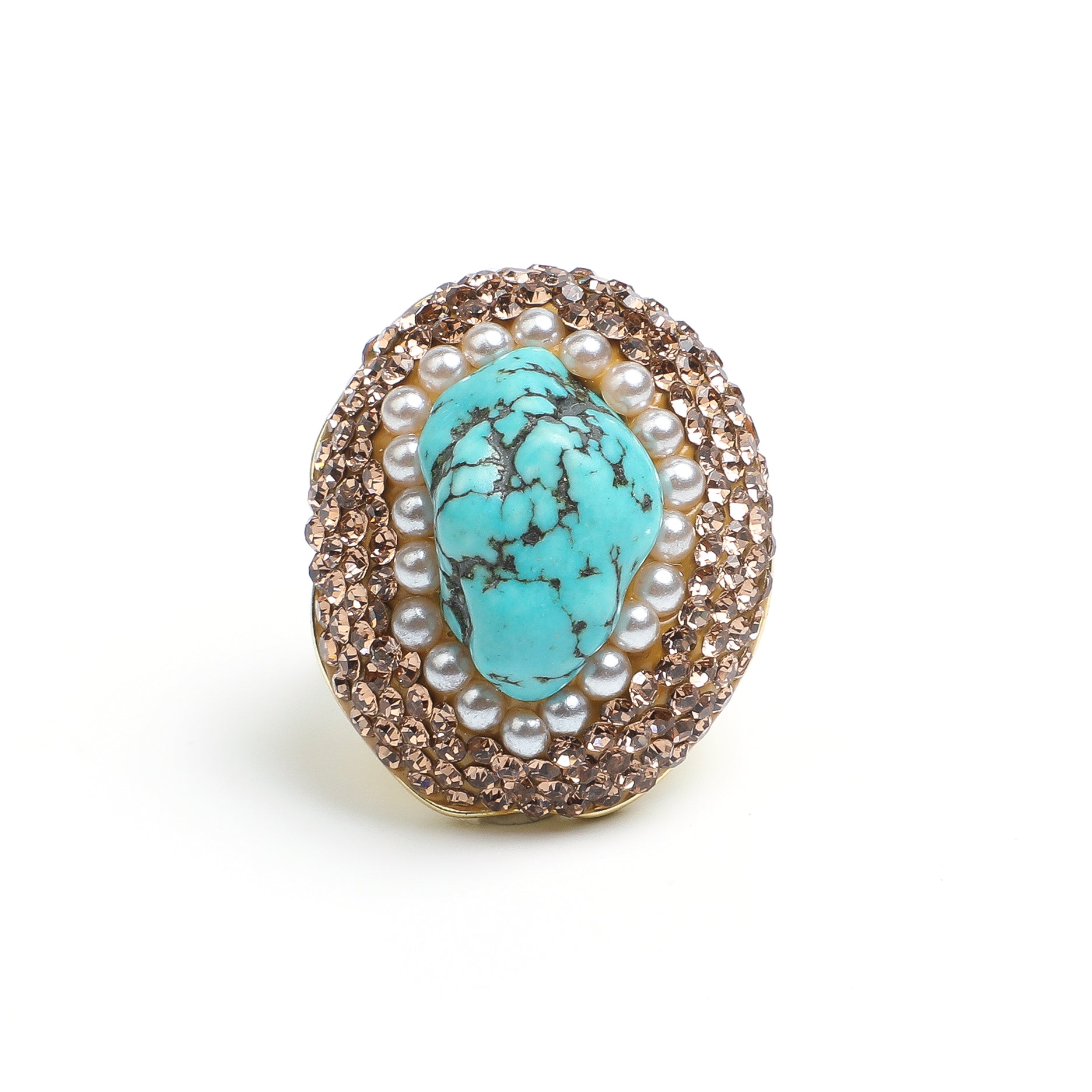 Golden Droplet RingAL-RG-030