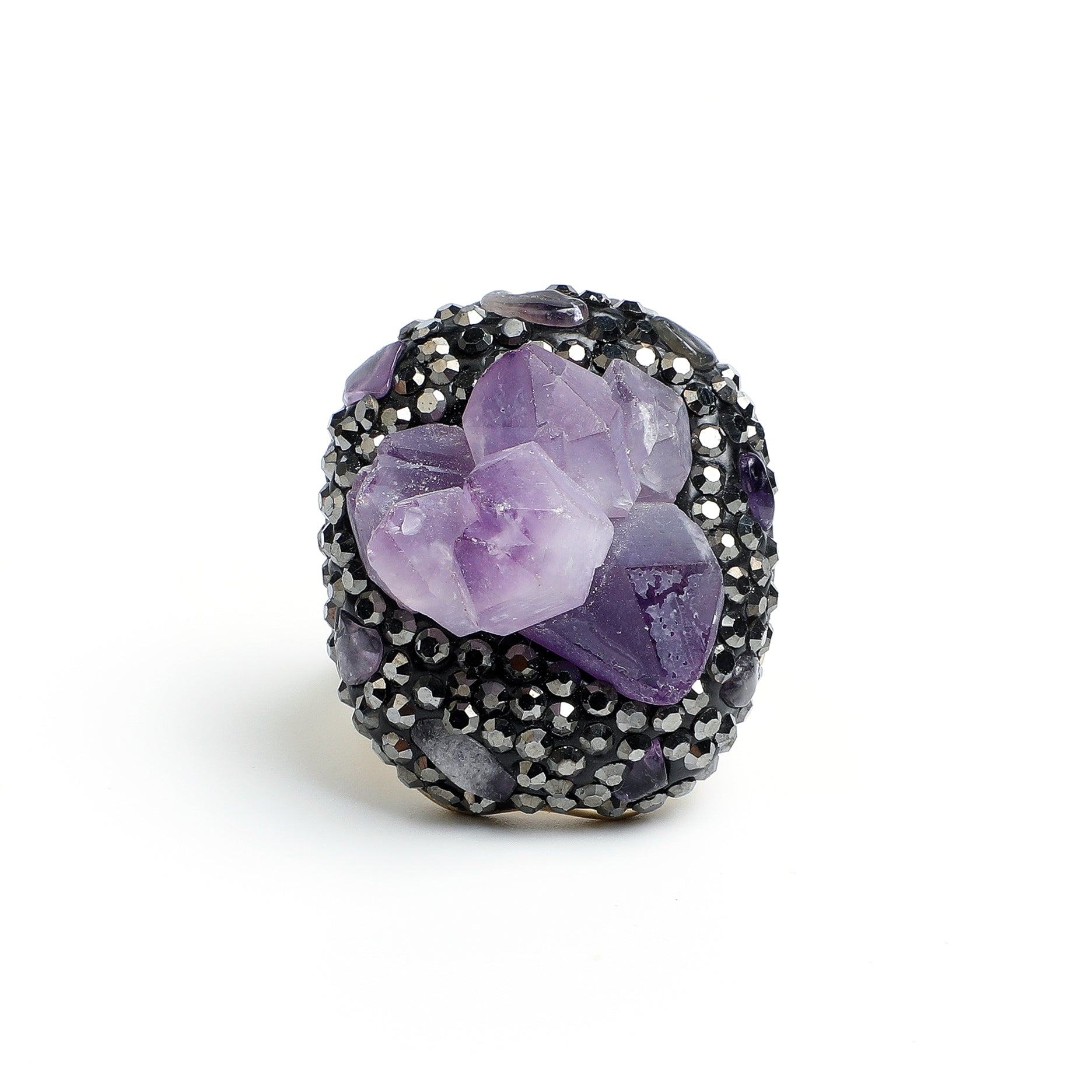 Crystal Blossom Ring 
AL-RG-014