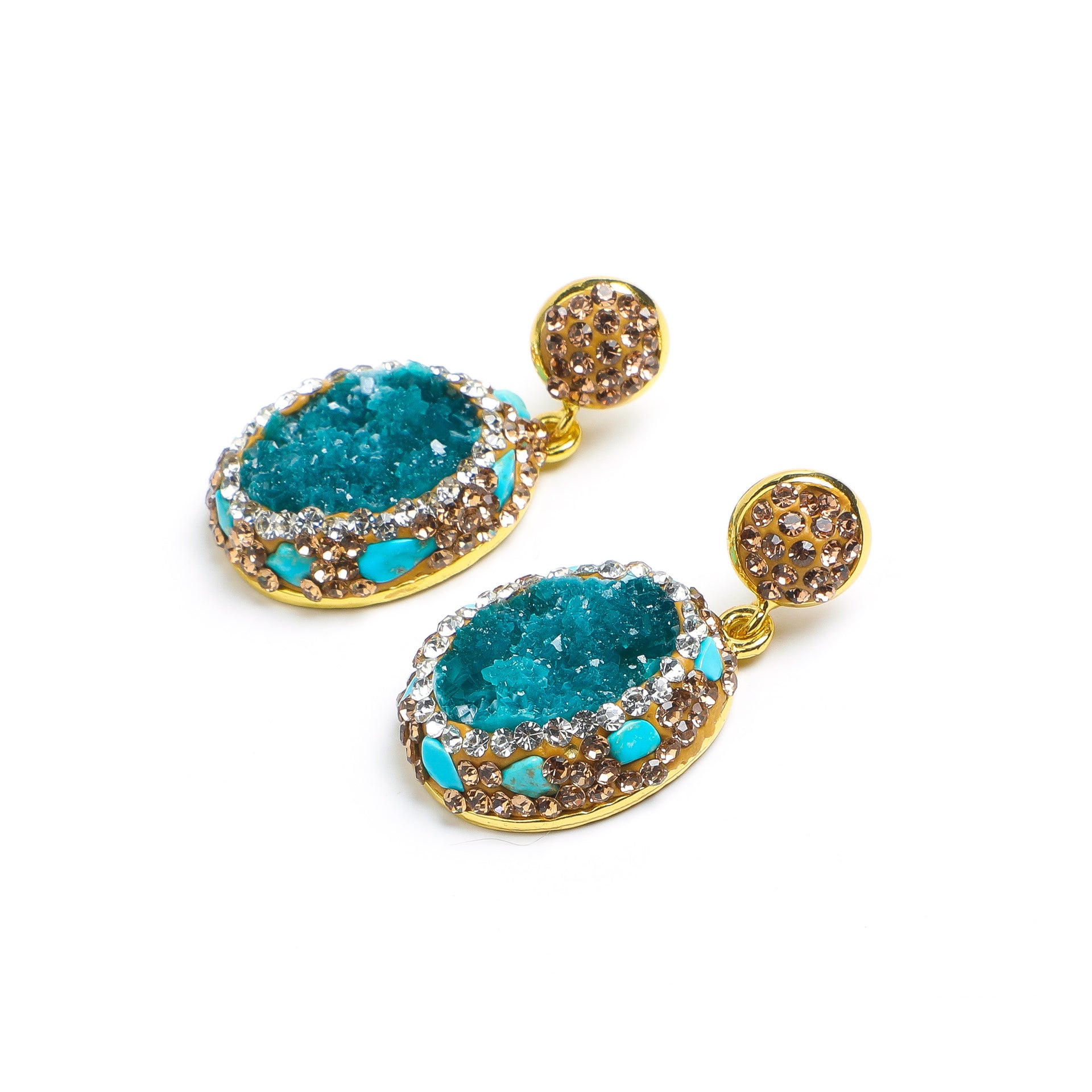 ARTLUMINNA Masterpiece Collection Blue Gardenia Earring
AL-ER-012