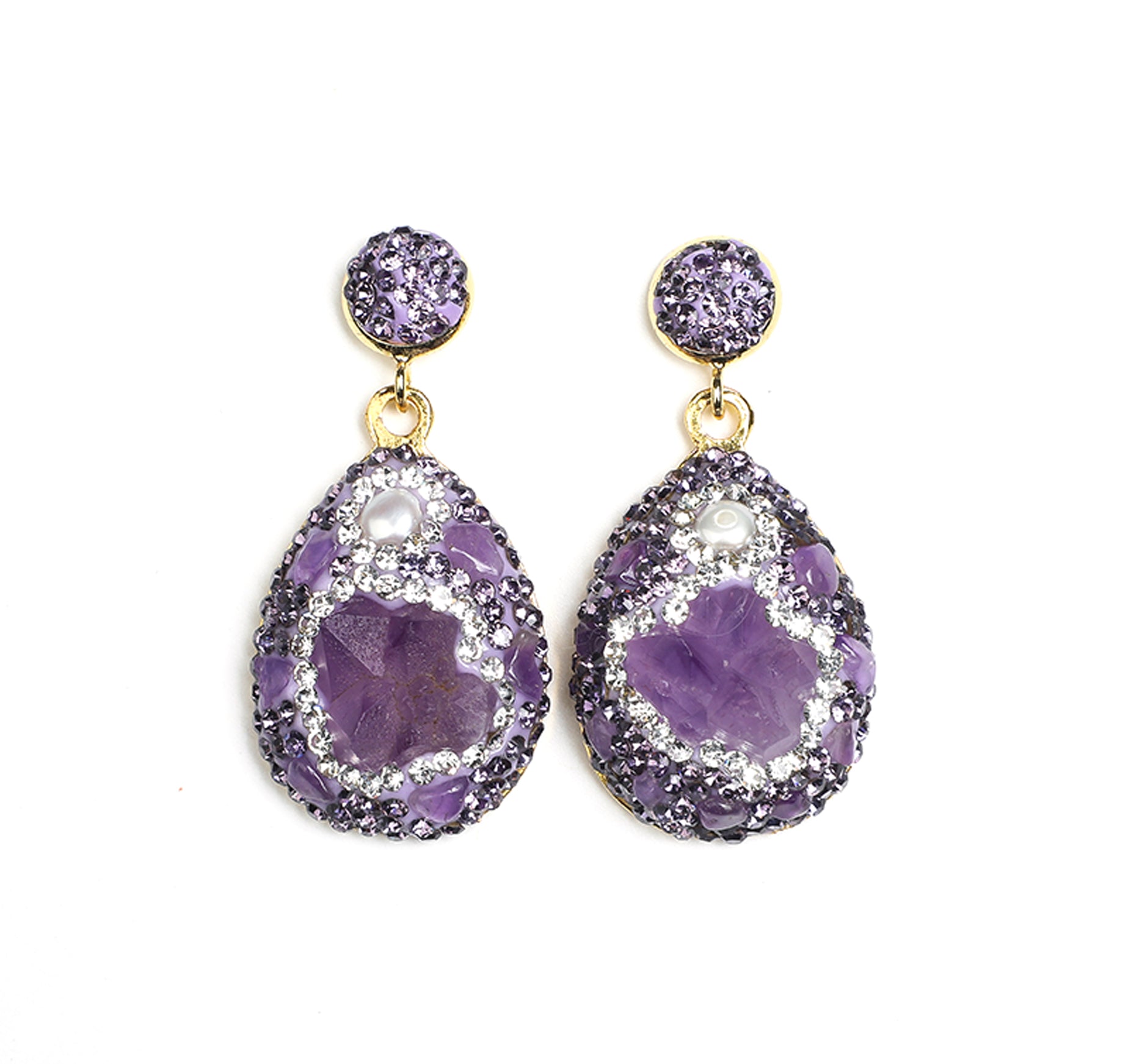 ARTLUMINNA Masterpiece Collection Ethereal Stillness Earrings
 AL-ER-009