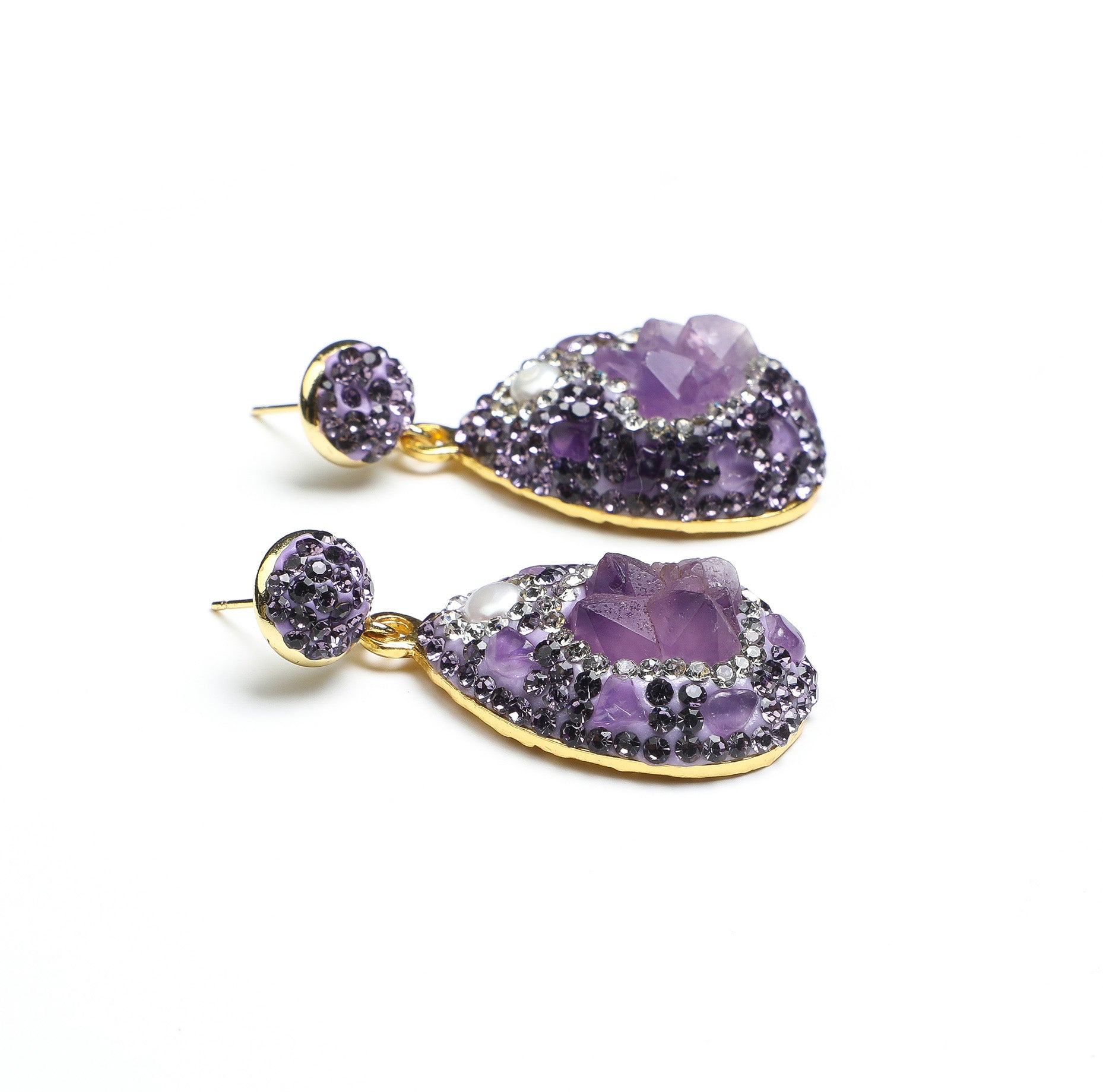 ARTLUMINNA Masterpiece Collection Ethereal Stillness Earrings
 AL-ER-009