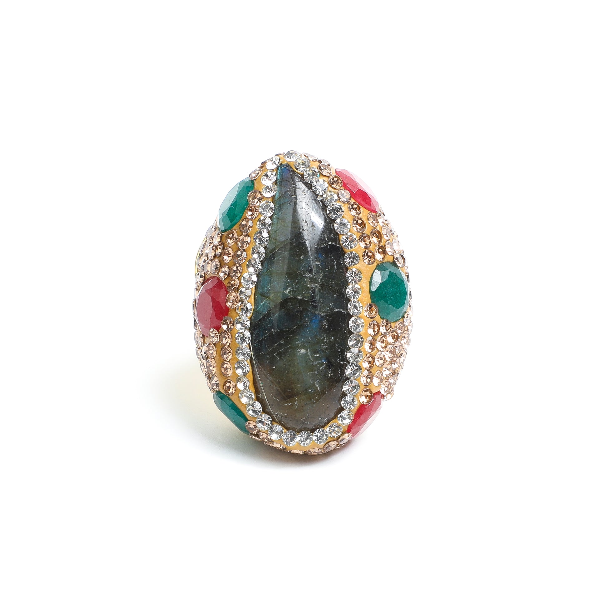 Green Phantom Secret Realm · Olive Bead Earrings
AL-RG-064