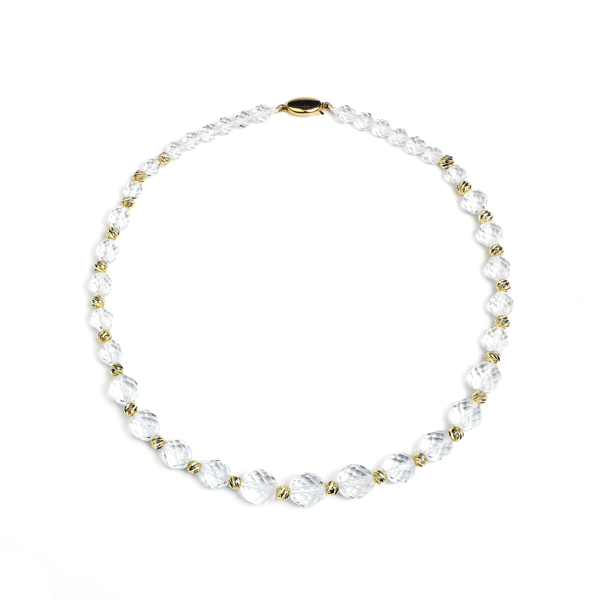 Luminous Revival Collection
Multi-Facet Crystal Necklace