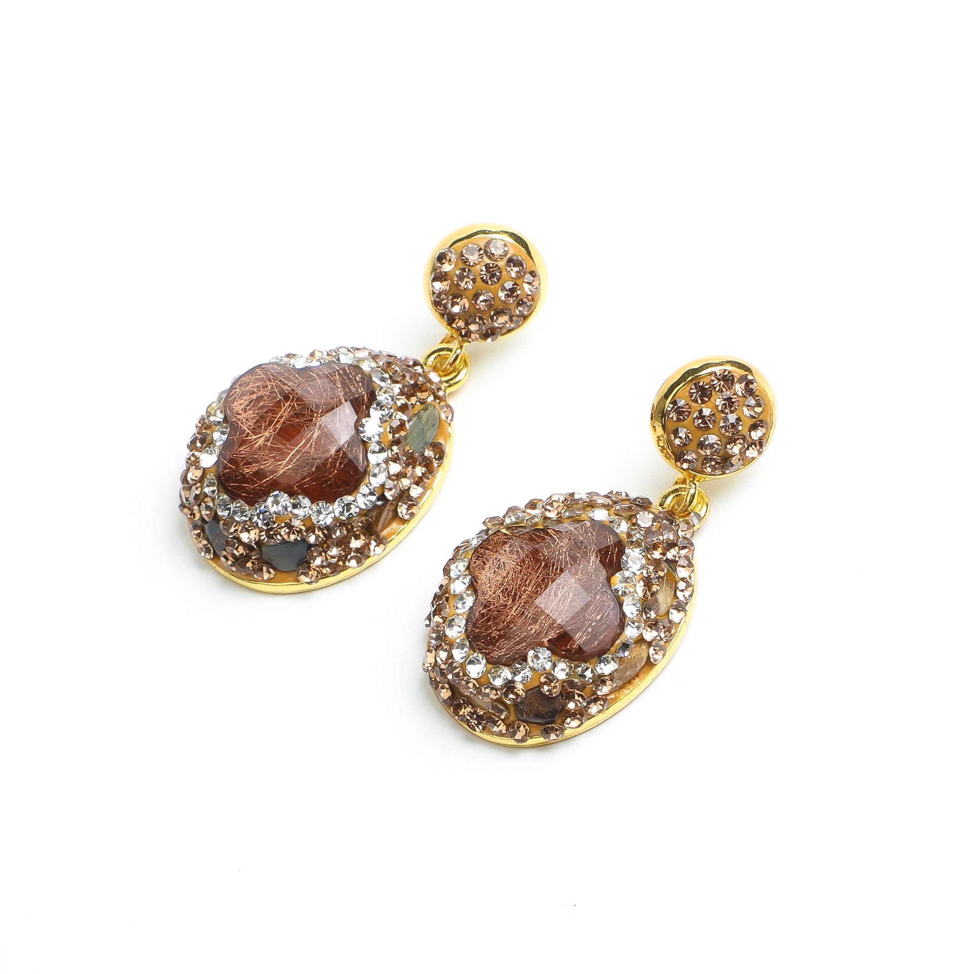 ARTLUMINNA Masterpiece Collection Celestial Clover Earrings 
AL-ER-017