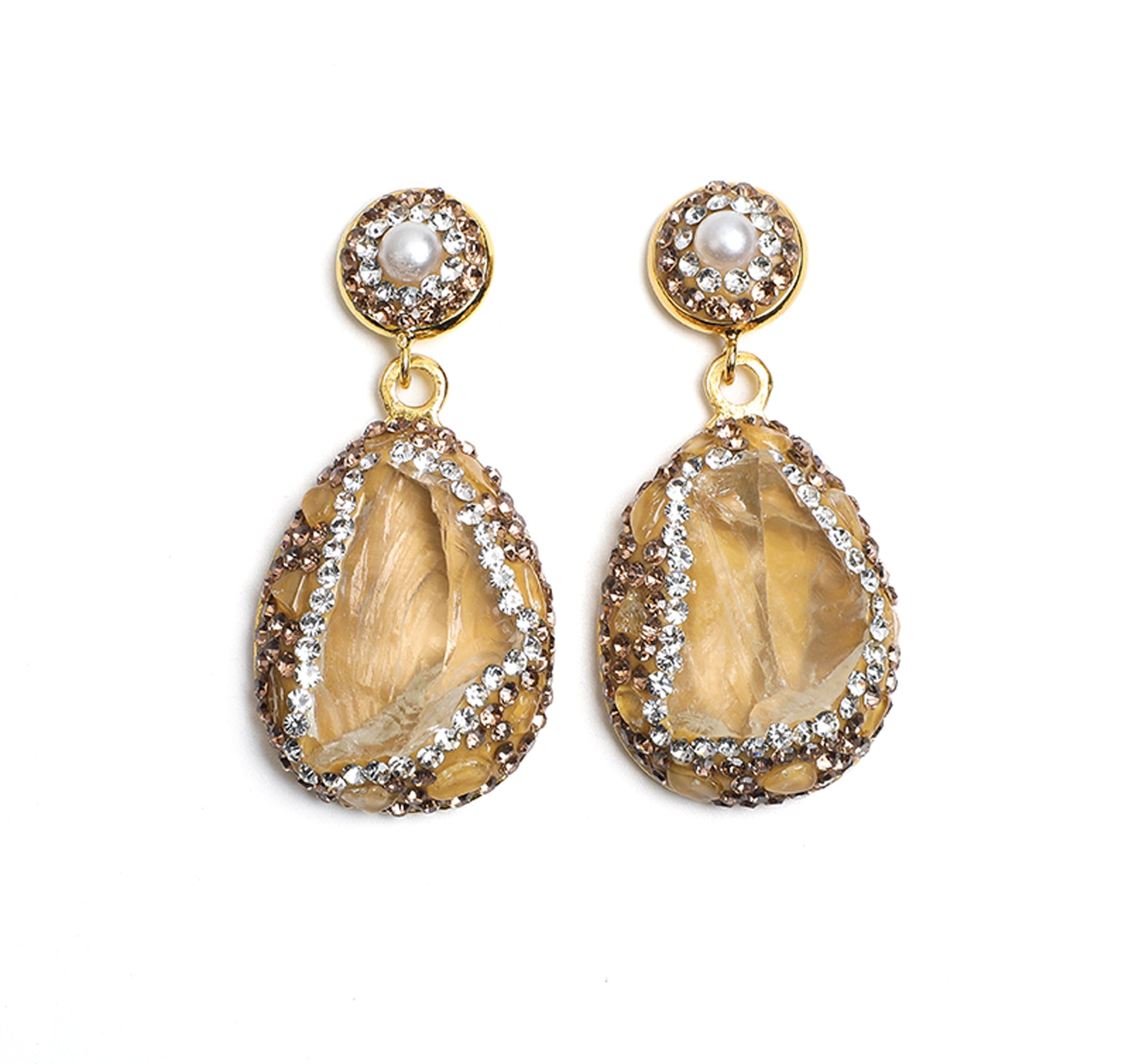 ARTLUMINNA Masterpiece Collection 
Golden Being Earrings 
AL-ER-016