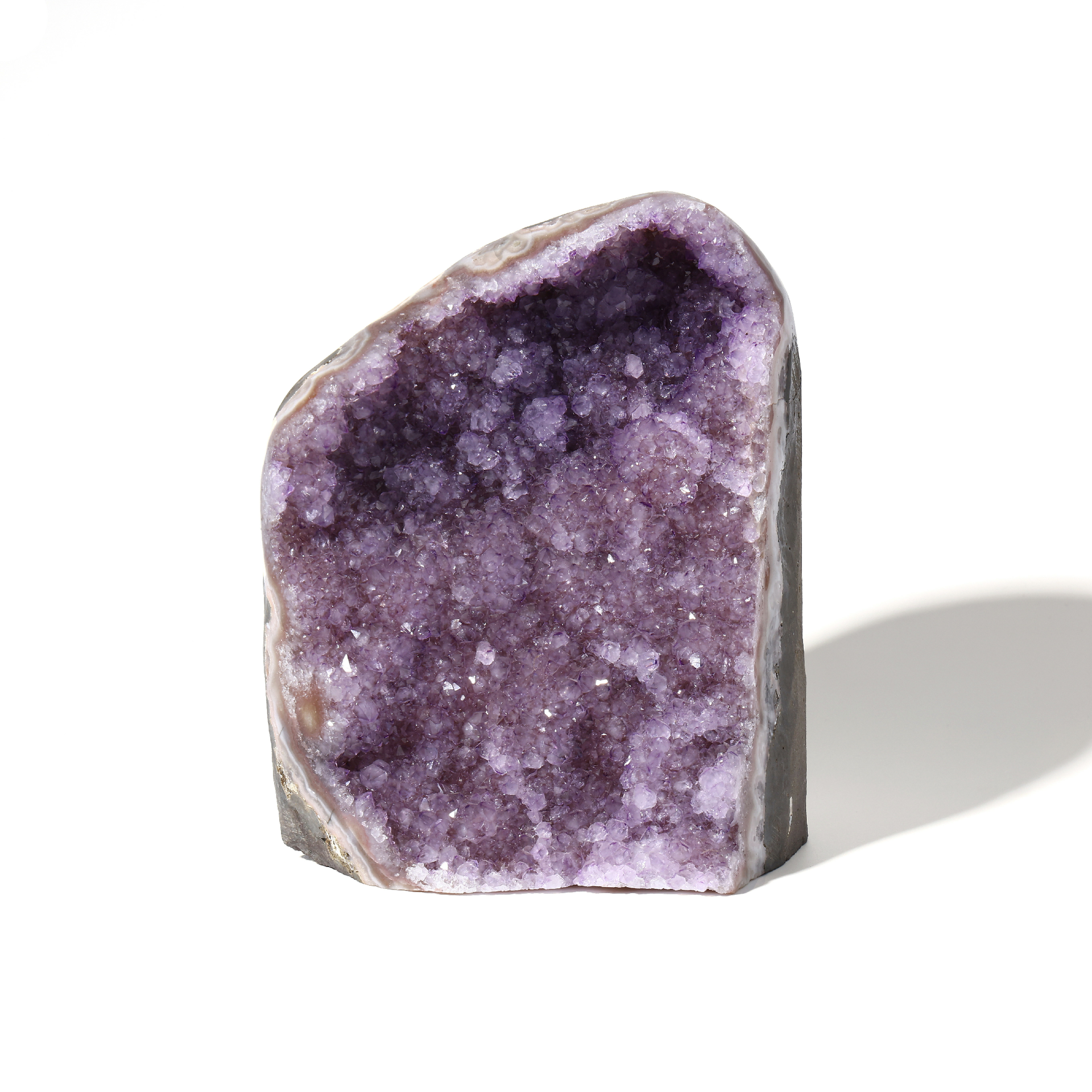 Crimson Stardust Geode