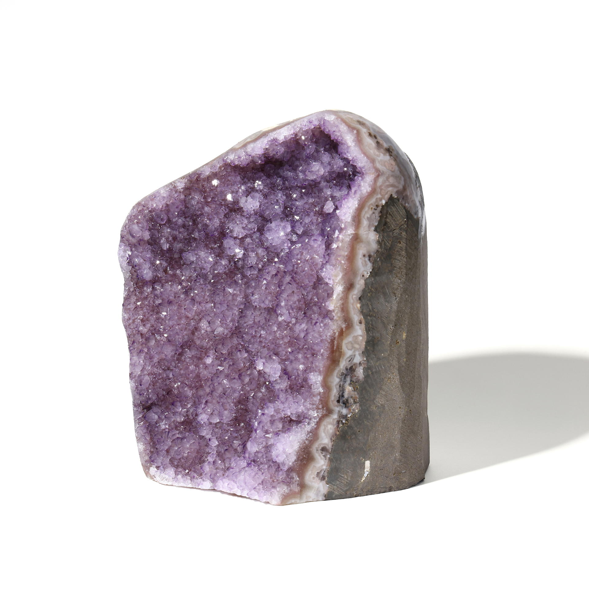 Crimson Stardust Geode