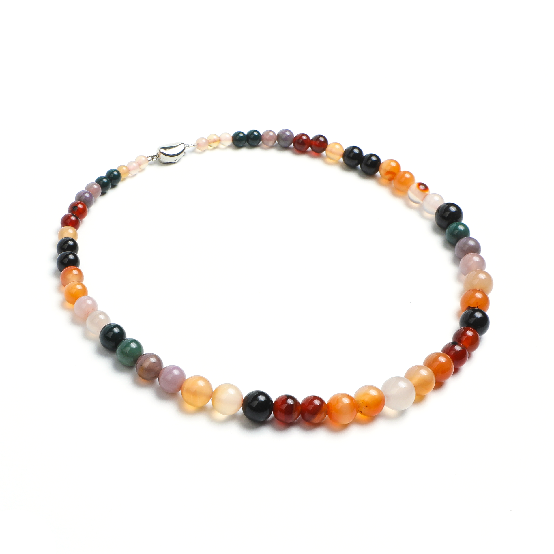 Japanese 1970s Shippo Crystal Necklace