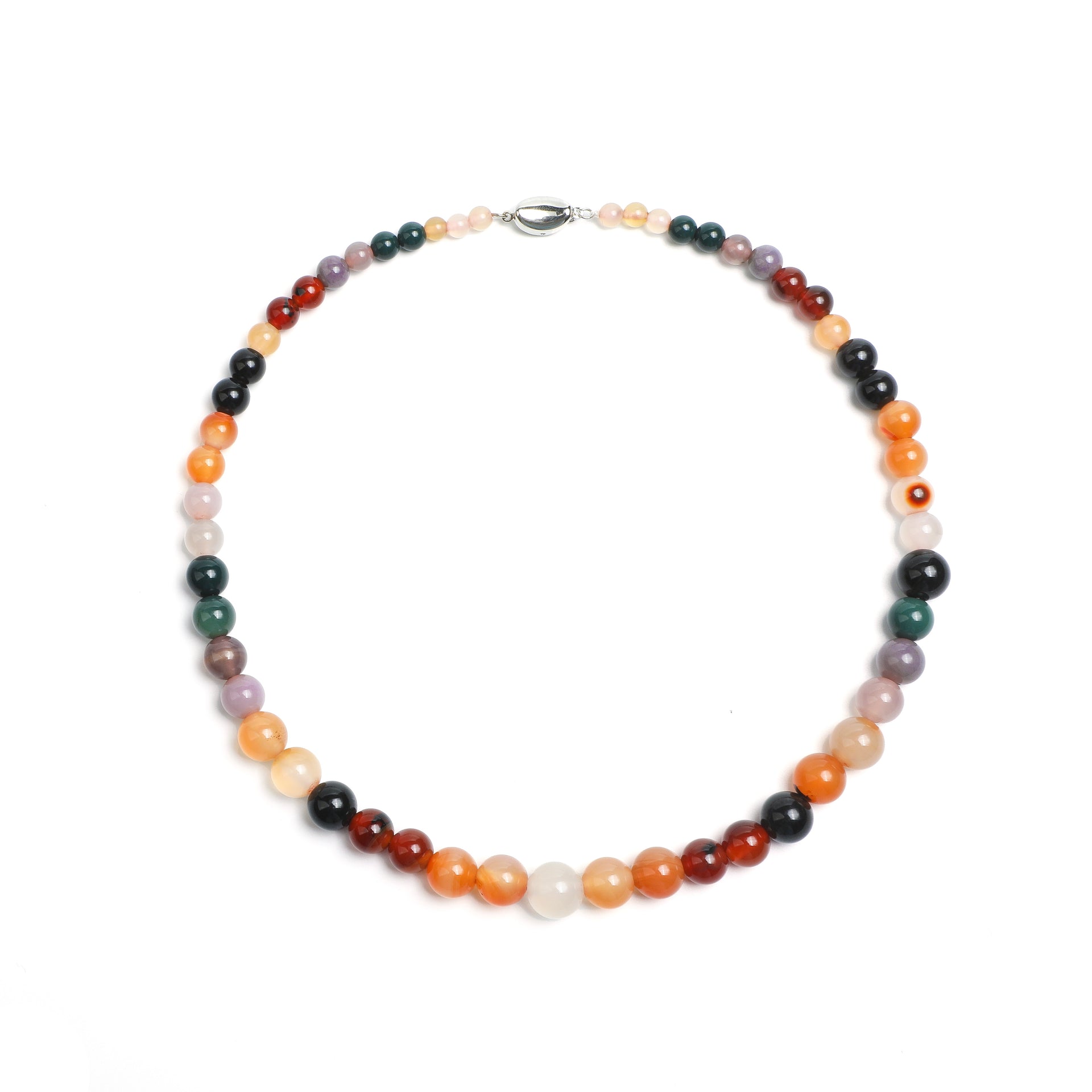 Japanese 1970s Shippo Crystal Necklace