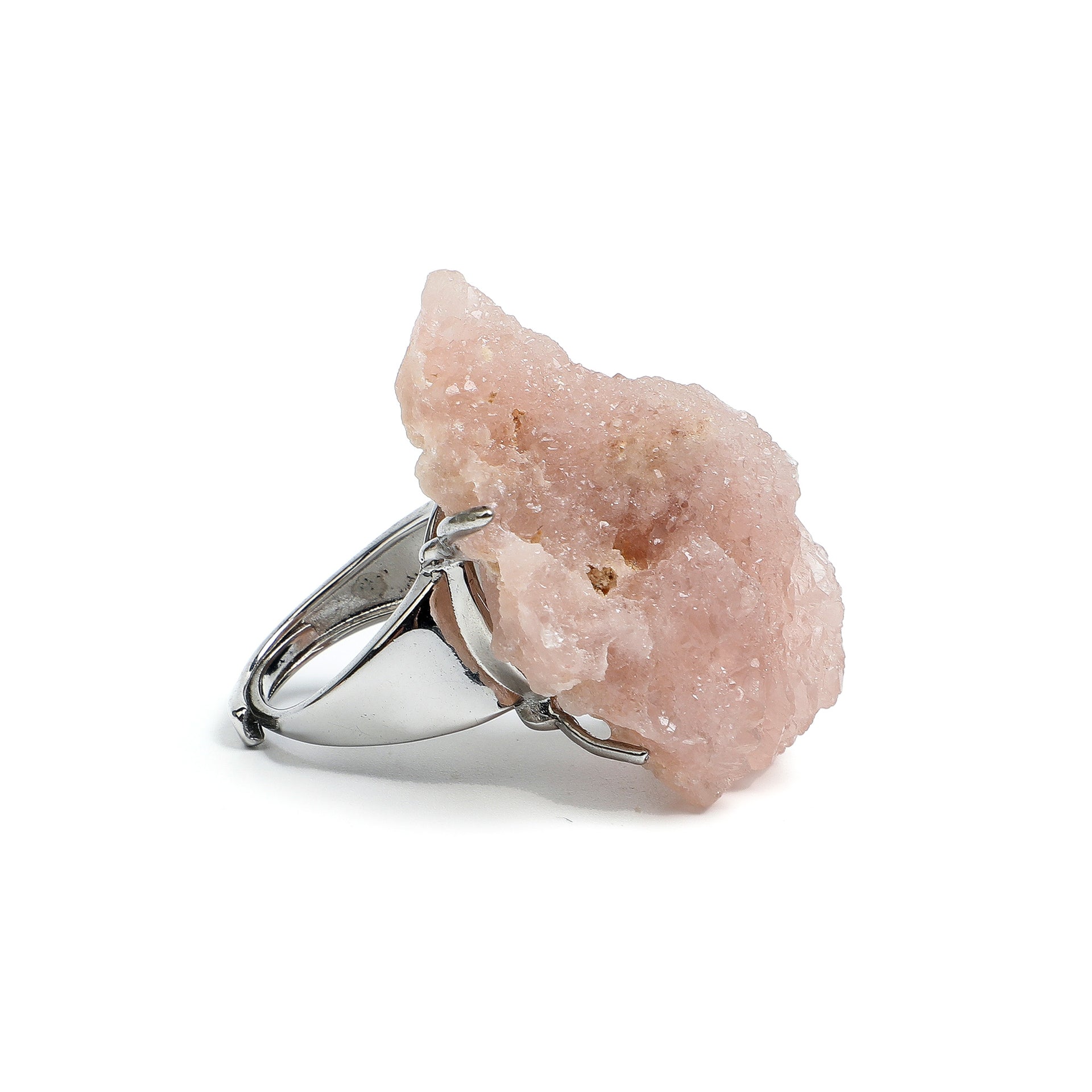 Worldly Wanderlust Collection 
 Pink Moon Crystal Ring