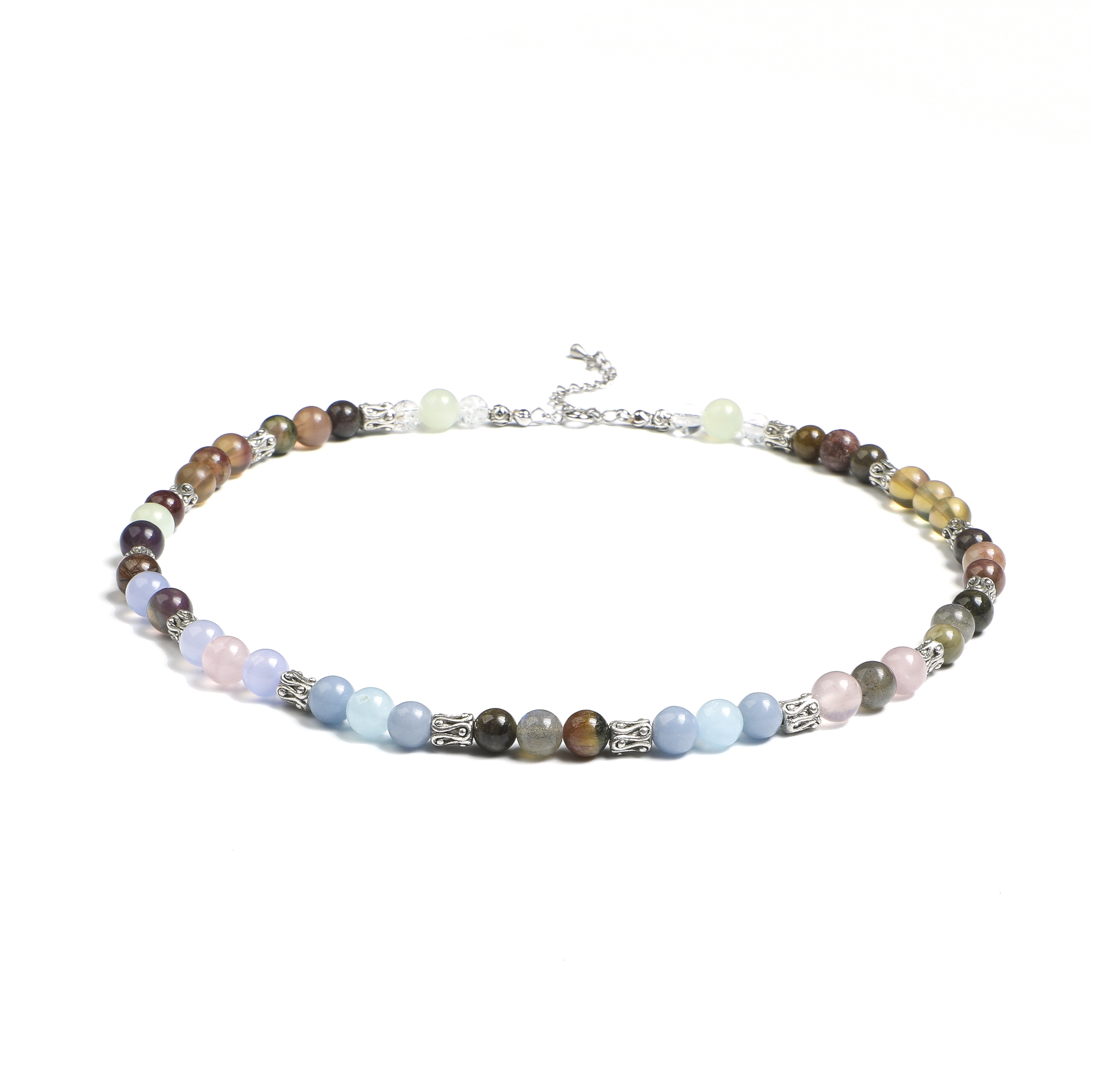 Zen Seven-Treasure Agate Necklace