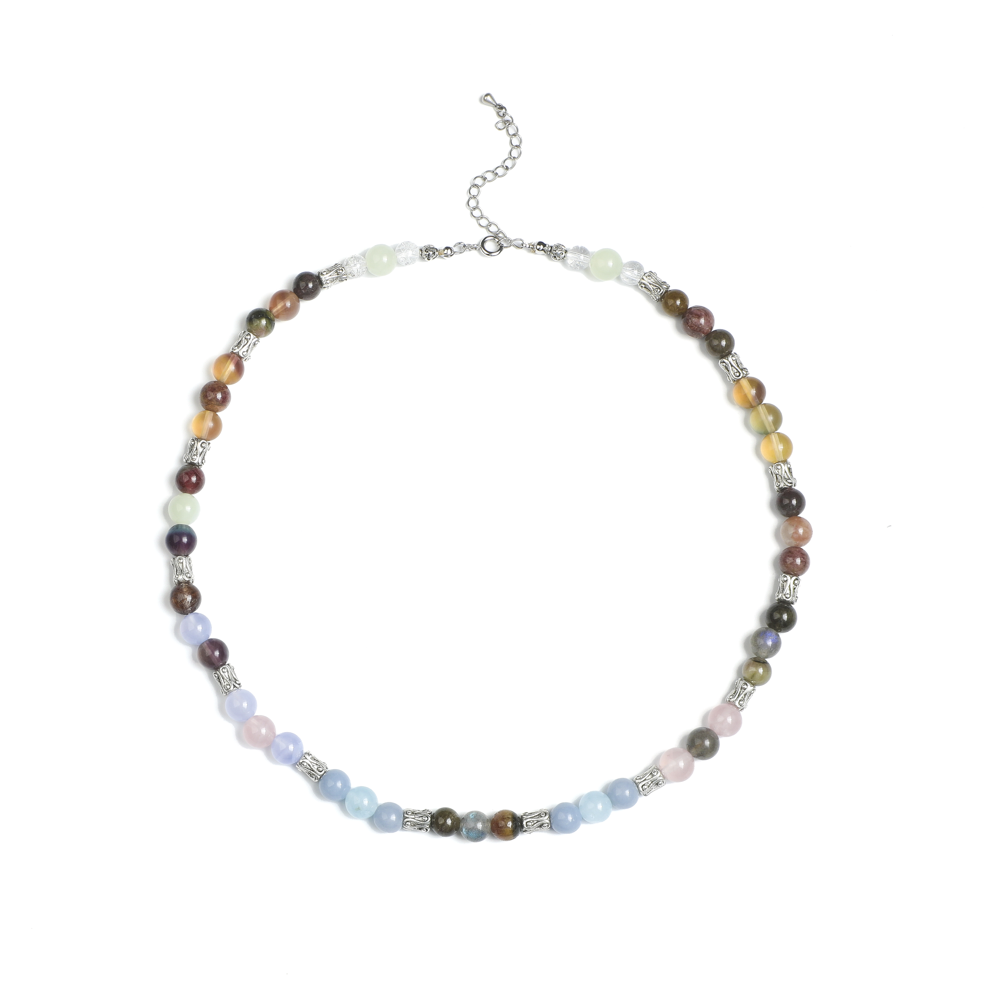 Zen Seven-Treasure Agate Necklace