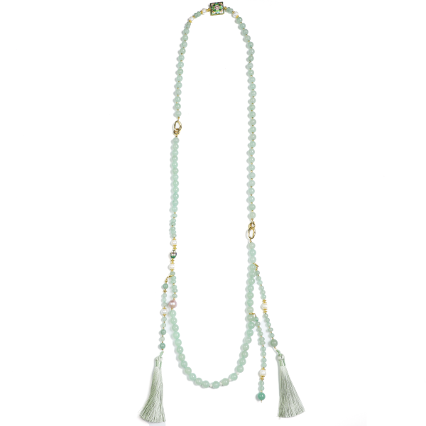 Zen Jade Long Necklace