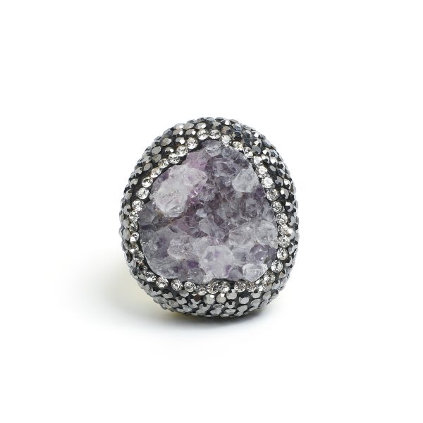 Amethyst Cascade Ring AL-RG-055