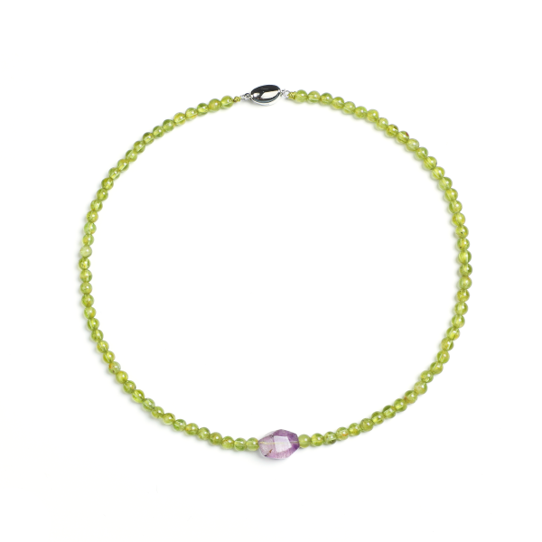 Luminous Revival Collection Olivine Aurora Necklace