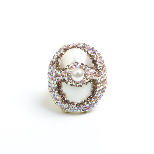 Pearl Rhythm · Double Pearl Vintage Ring AL-RG-047