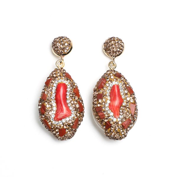ARTLUMINNA Masterpiece Collection Mediterraneo Rinascita Earrings  AL-ER-006