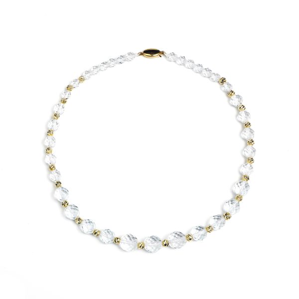 Luminous Revival Collection Multi-Facet Crystal Necklace