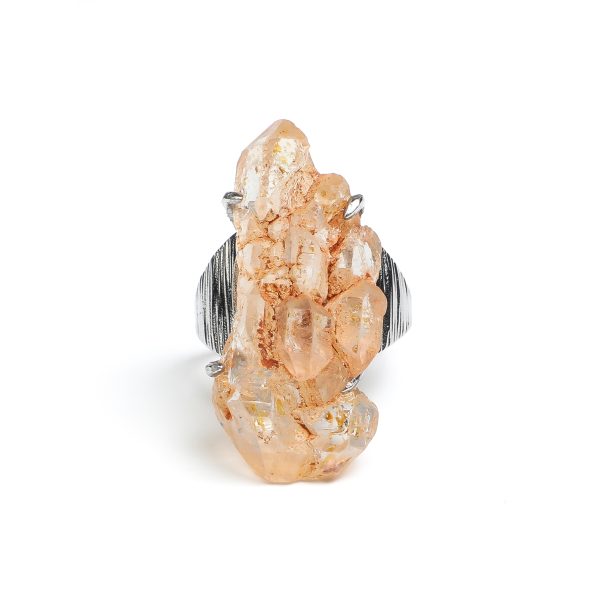 Worldly Wanderlust Collection  Red Ocher Castle Ring