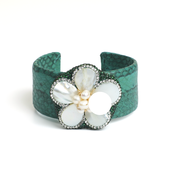 ARTLUMINNA Masterpiece Collection Botanical Harmony Bangle  AL-BG-017