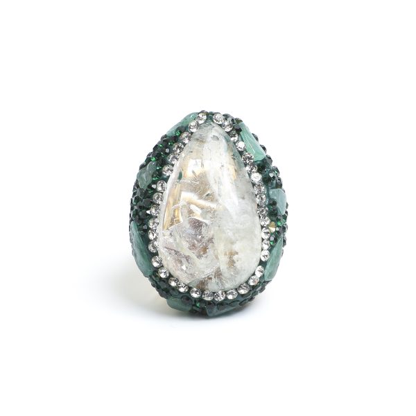 Sea Blue Whispers · Water Drop Tassel Earrings AL-RG-062