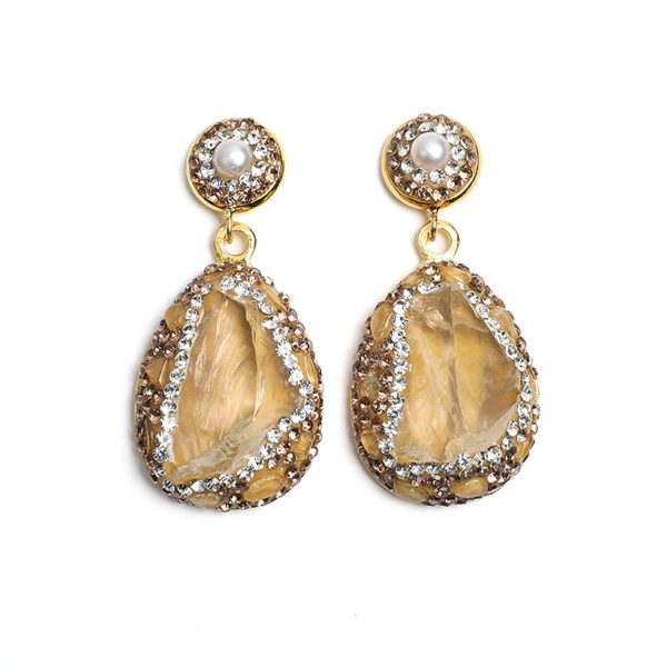 ARTLUMINNA Masterpiece Collection  Golden Being Earrings  AL-ER-016