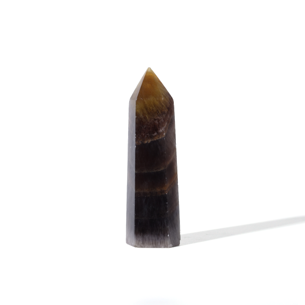 Golden Energy Pillar Crystal