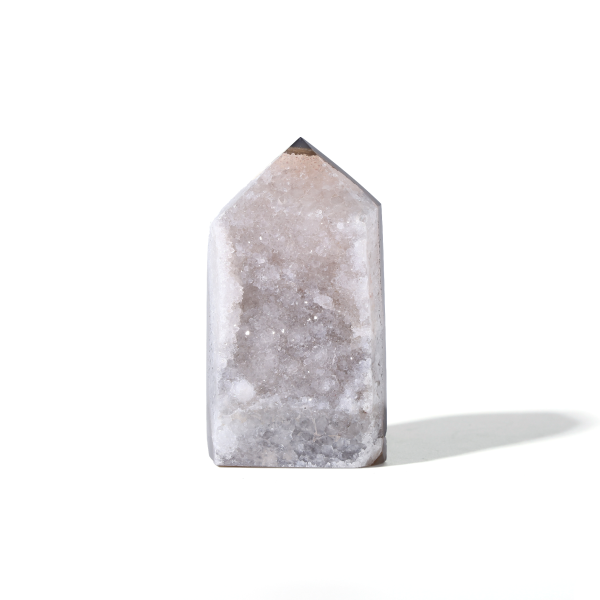 Pure Geode Pillar Crystal