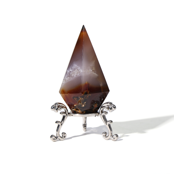 Lightning Crown Pyramid Crystal